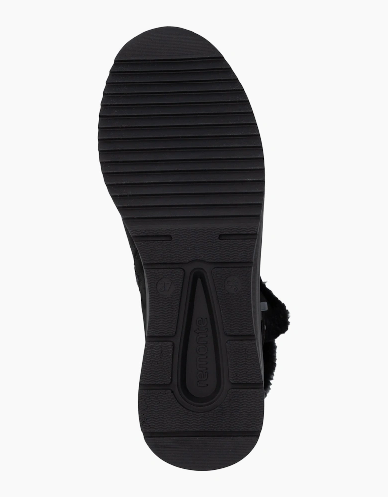 Remonte D0T82 Womens Ankle Boots Black