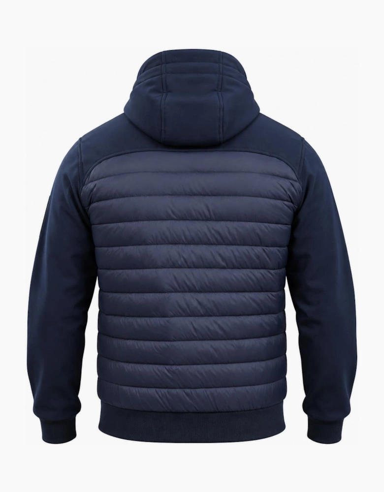 Marshall Artist Avondale Hybrid Jacket Navy