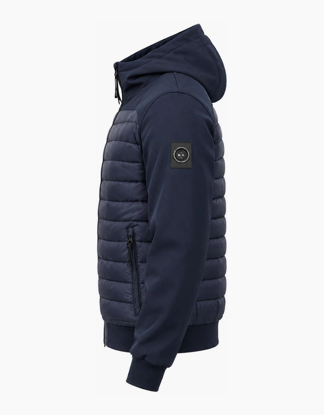 Marshall Artist Avondale Hybrid Jacket Navy