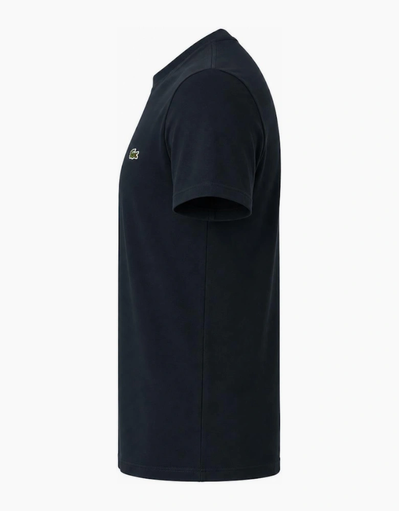 Lacoste Cotton Pima Crew Neck T-Shirt Dark Green