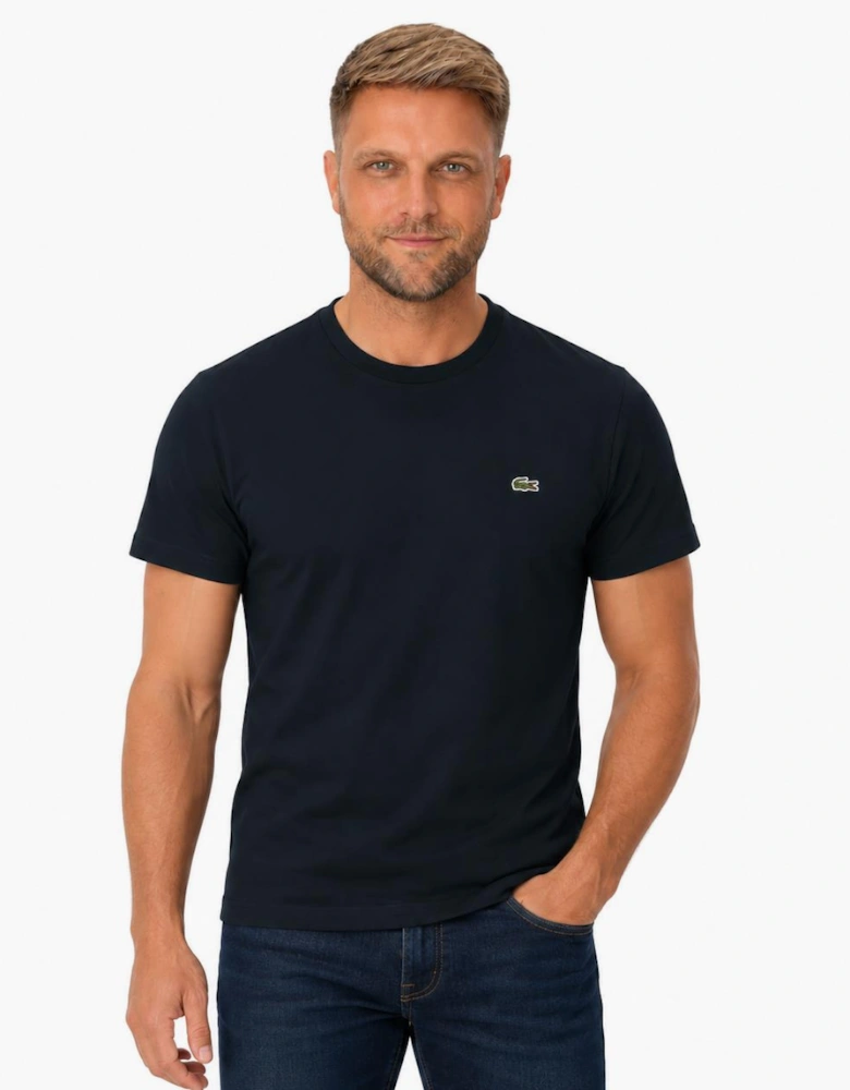 Lacoste Cotton Pima Crew Neck T-Shirt Dark Green