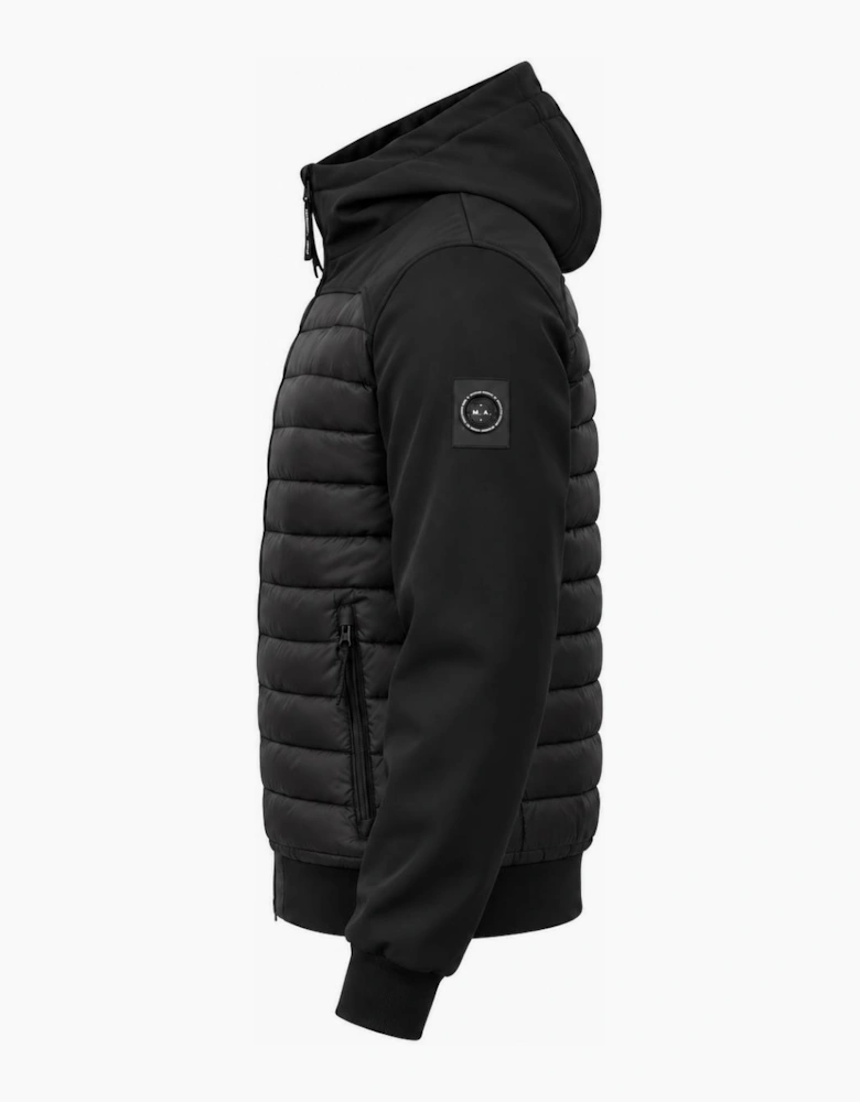 Marshall Artist Avondale Hybrid Jacket Black