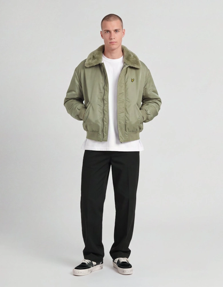 Hooded Aviator Jacket