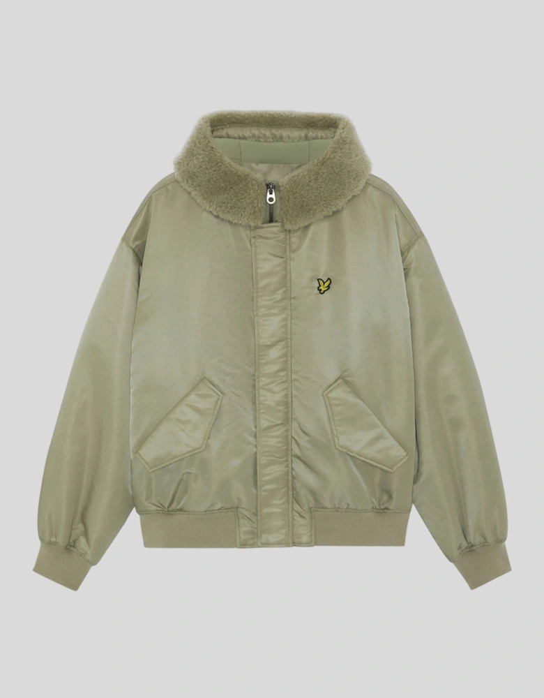 Hooded Aviator Jacket