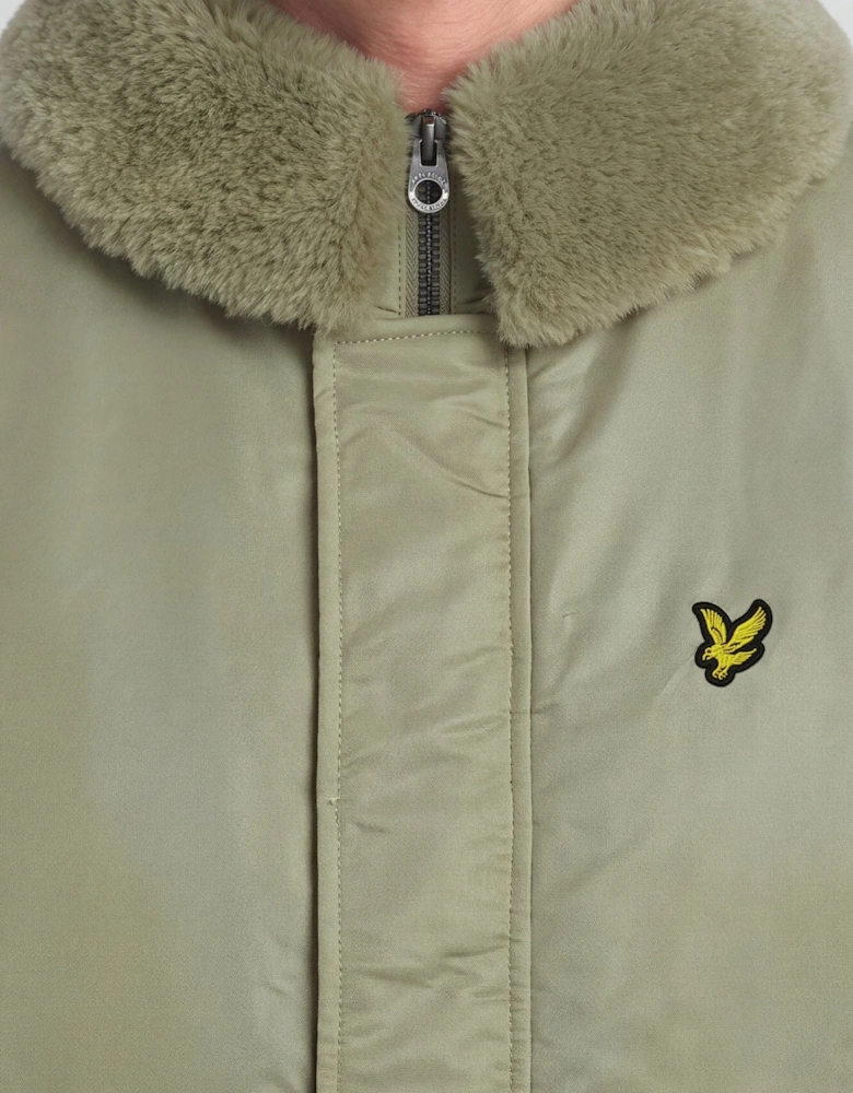 Hooded Aviator Jacket