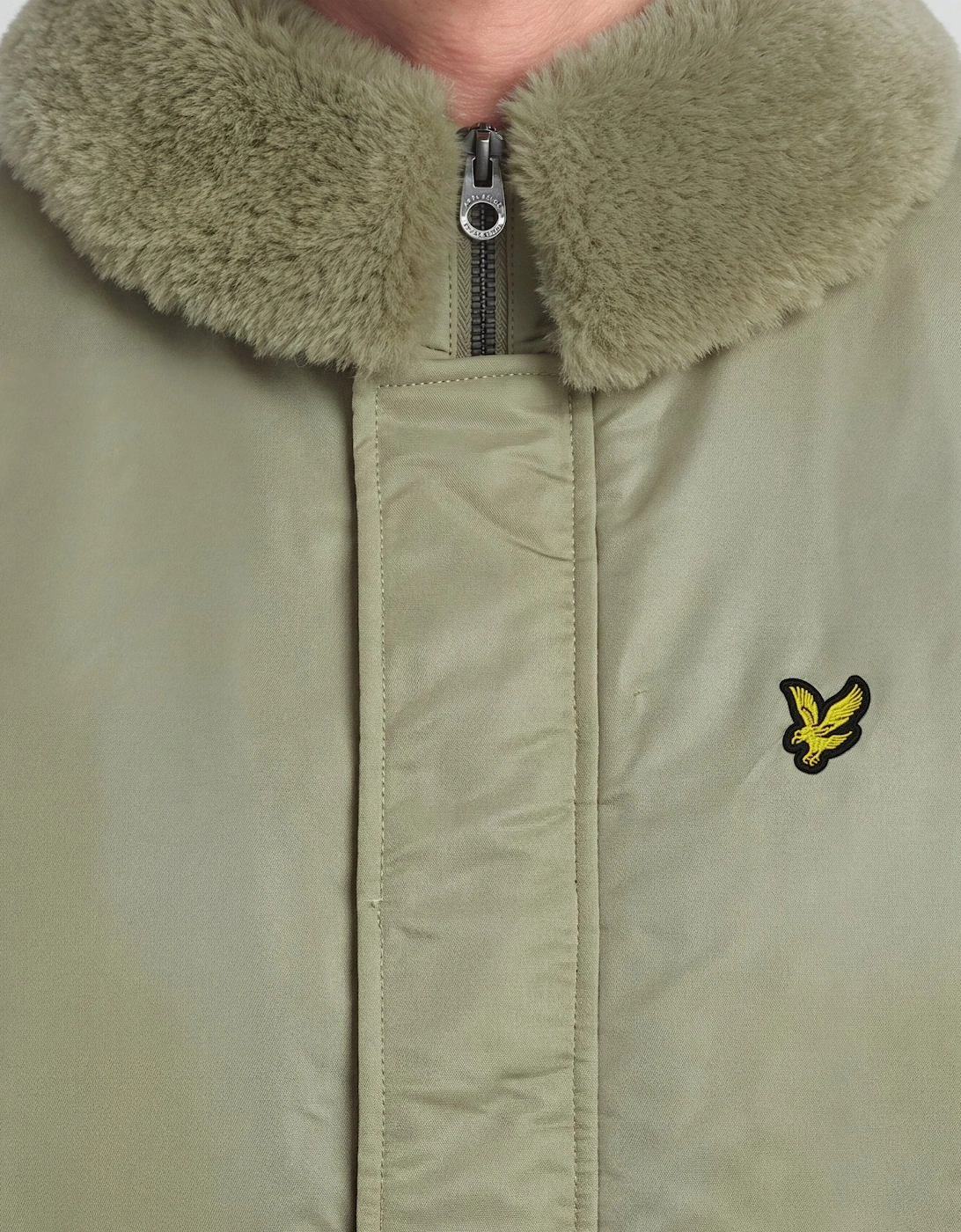 Hooded Aviator Jacket