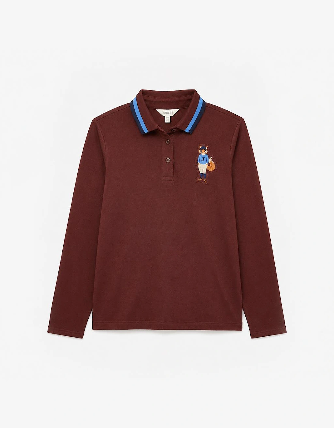 Joules FAIRFIELD JONTY Womens Polos Chocolate Brown
