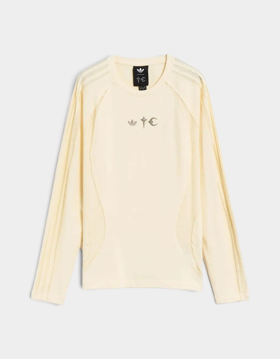 Adidas Teamgeist Long Sleeve Tee Cream White