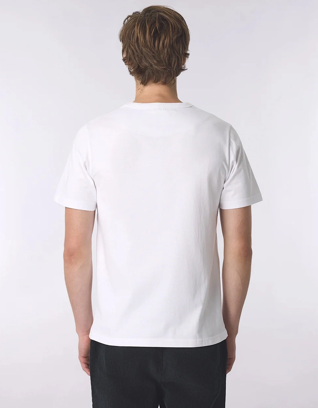 Pretty Green Pulsar Logo T Shirt WHITE