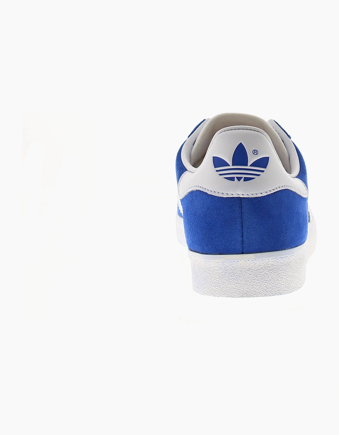 Adidas Originals Mens Trainers Gazelle 85 Leather Lace Up royal blue white UK Si