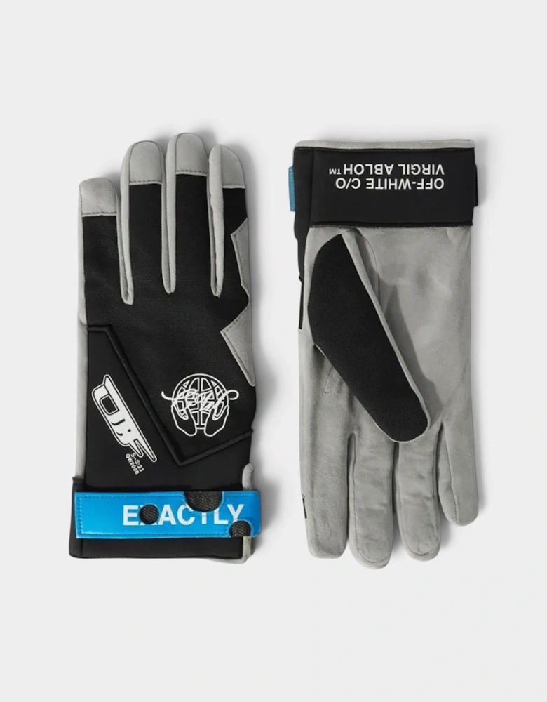 Exactly Opposite Gloves Black Grey