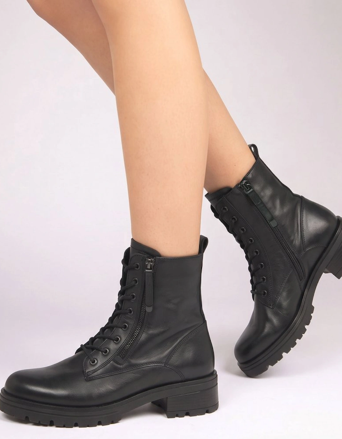 Serve Womens Biker Boots