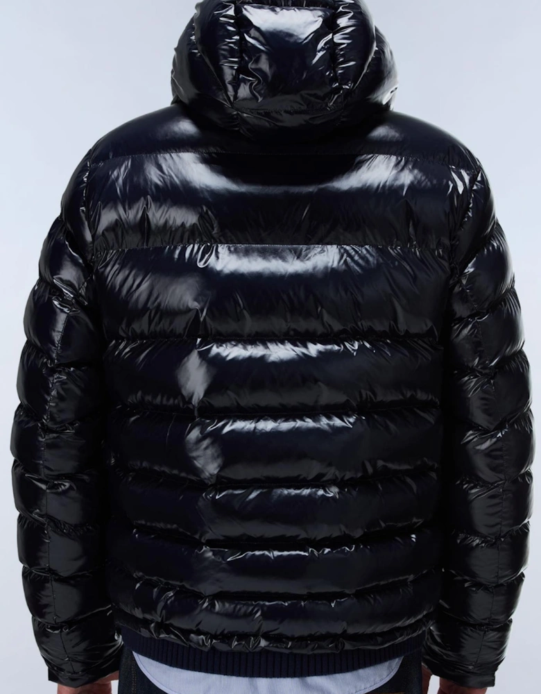 Terez Shine Navy Puffer Jacket