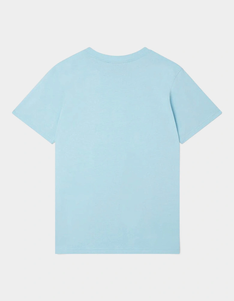 Printed T-Shirt Tennis Club Icon Pale Blue