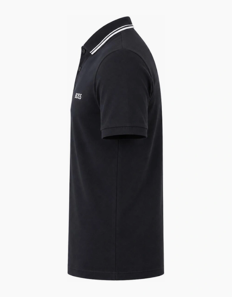 BOSS Paddy Pro Polo Shirt Dark Blue/Grey/White