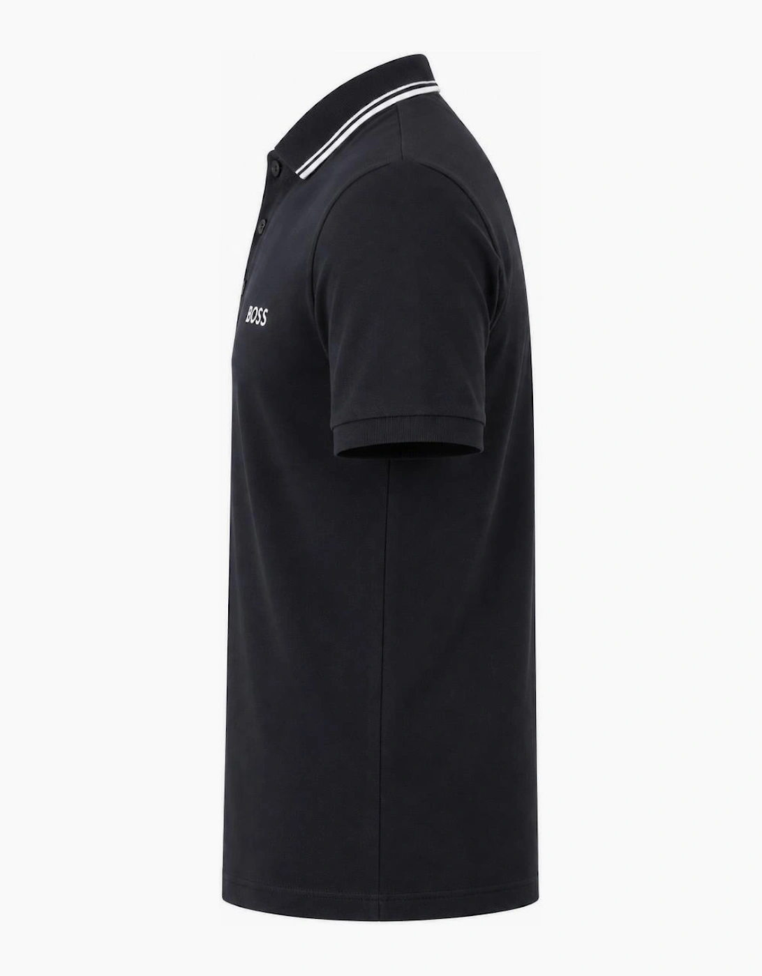 BOSS Paddy Pro Polo Shirt Dark Blue/Grey/White