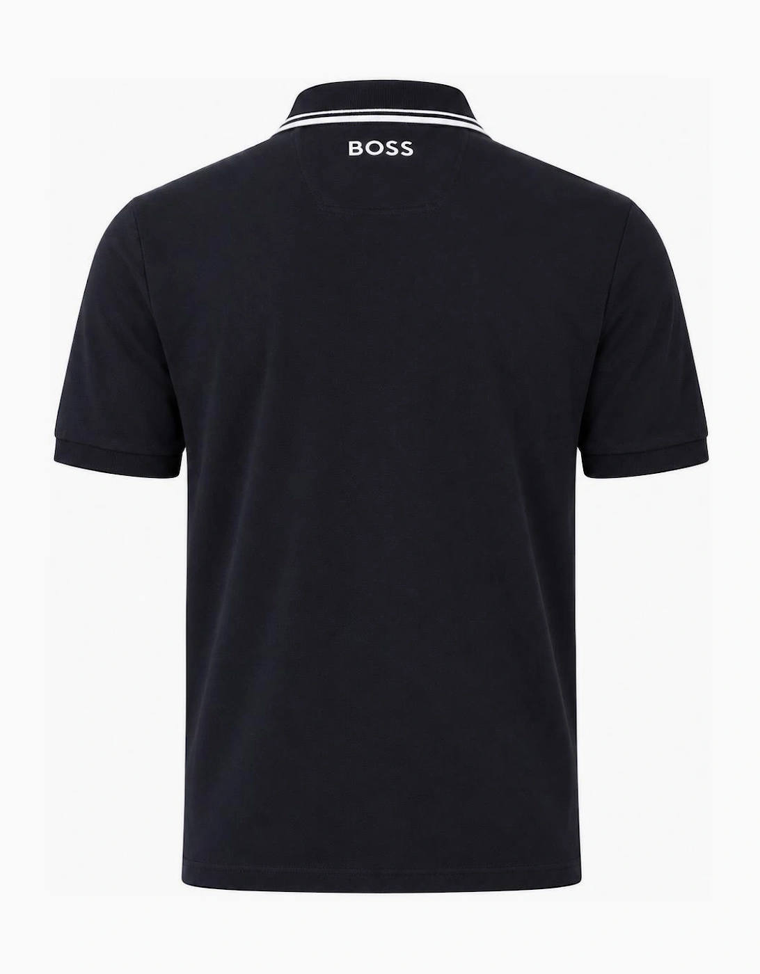BOSS Paddy Pro Polo Shirt Dark Blue/Grey/White