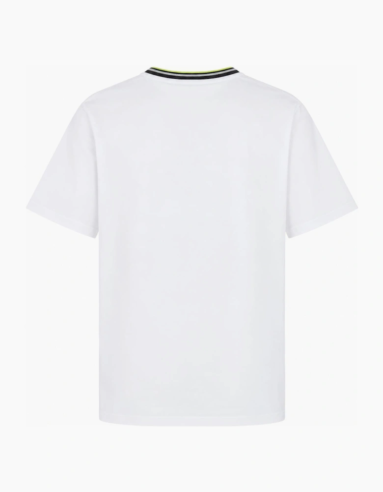BOSS Pique Taddy T-Shirt Open White