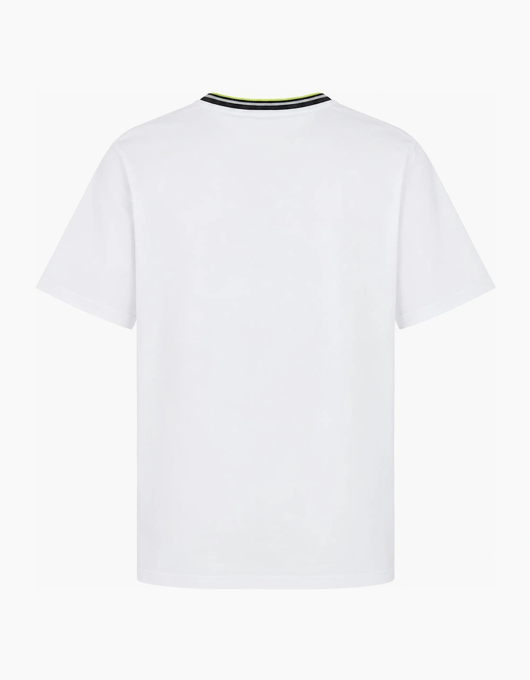 BOSS Pique Taddy T-Shirt Open White
