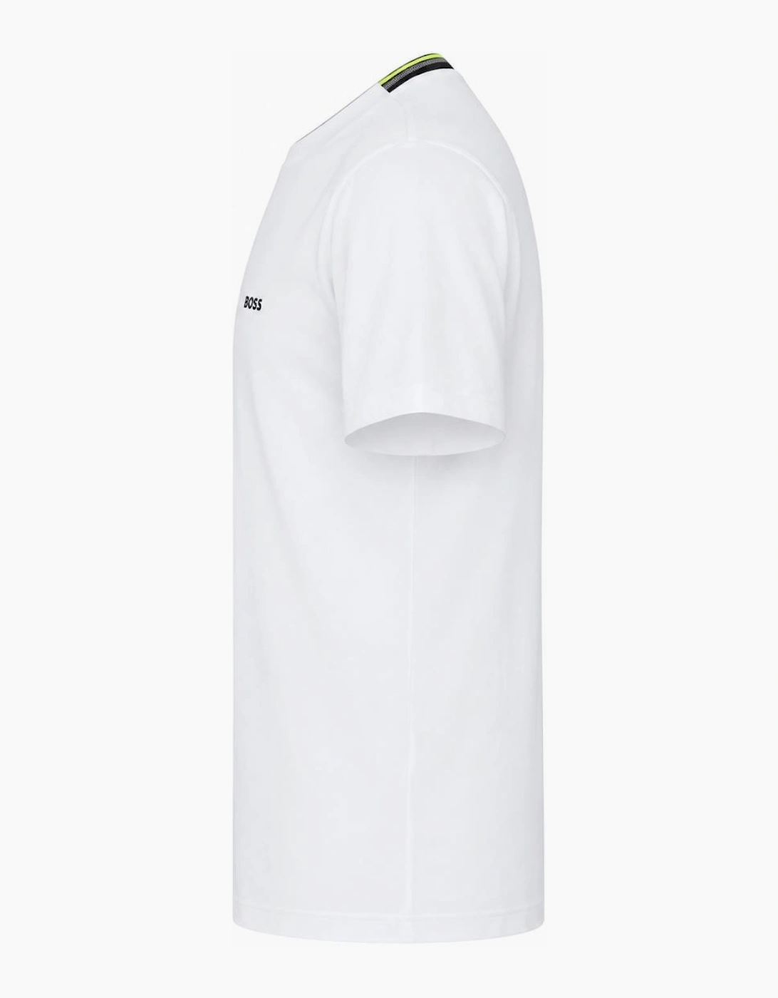 BOSS Pique Taddy T-Shirt Open White
