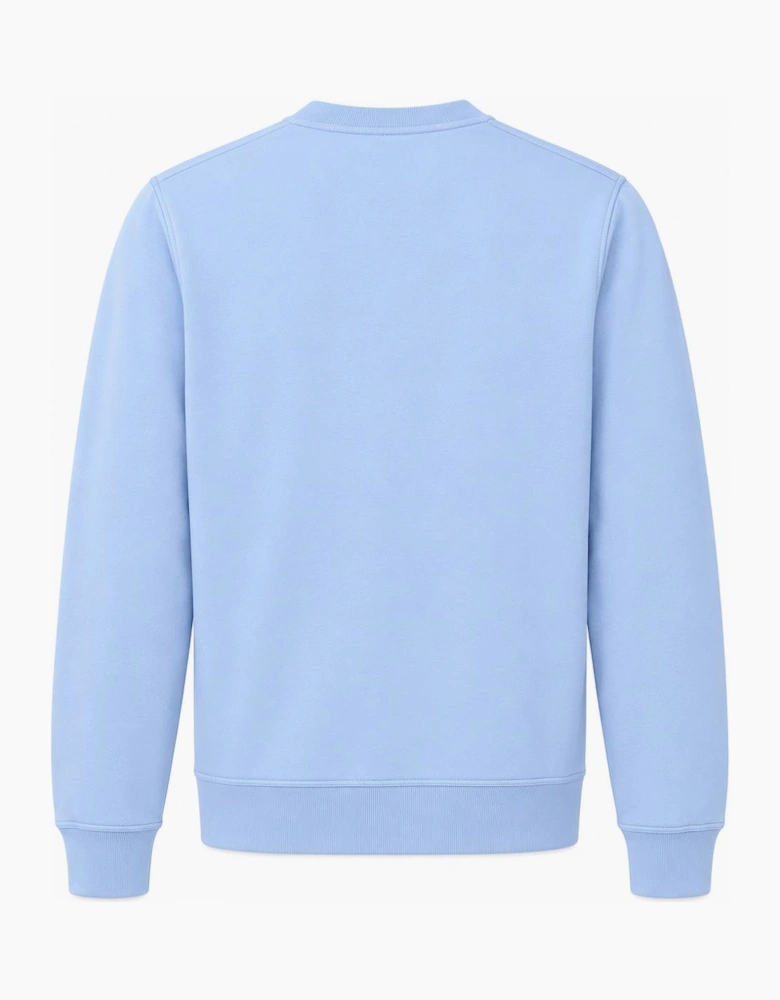 BOSS Relaxed Fit WeSmallcrew Sweatshirt Blue