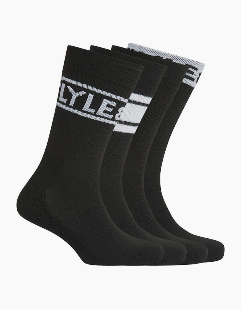 Ackley 4 Pack Long Crew Socks