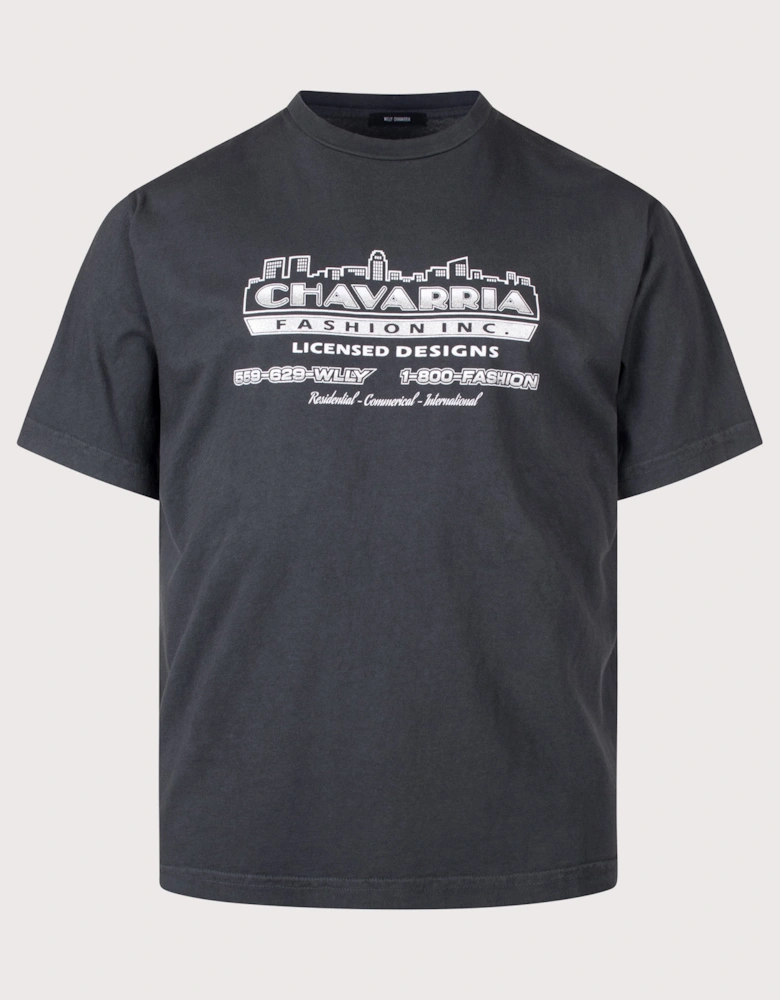 Relaxed Fit Chavarria Licensed Designs Easy T-Shirt