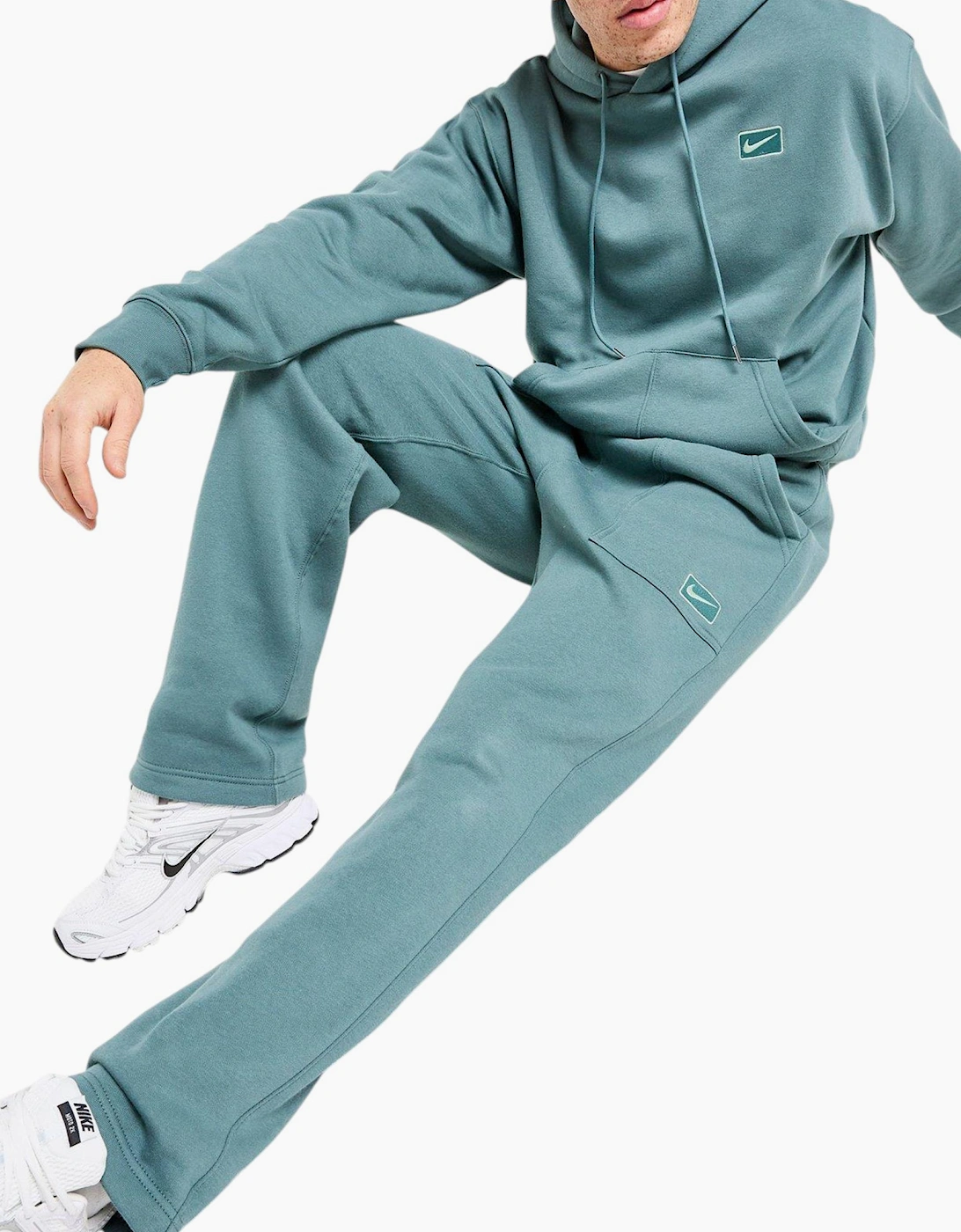 Nike Mens Street Tracksuit Fleece Overhead Hoodie Jogger Sportswear