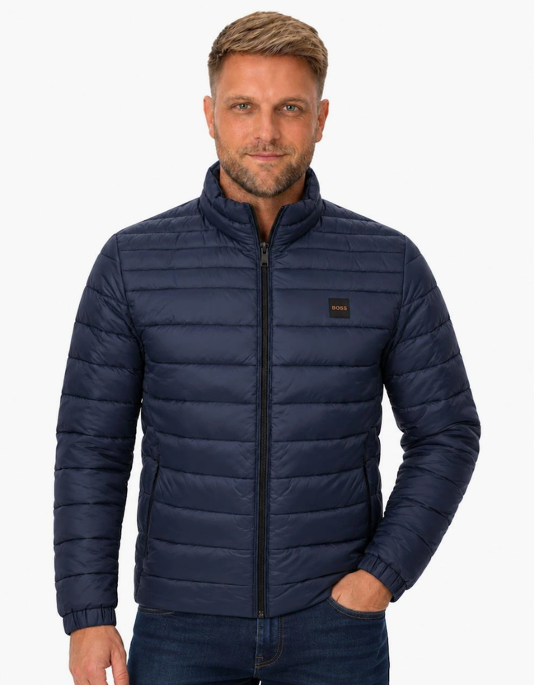 BOSS Oden 2 Puffer Light Jacket Navy