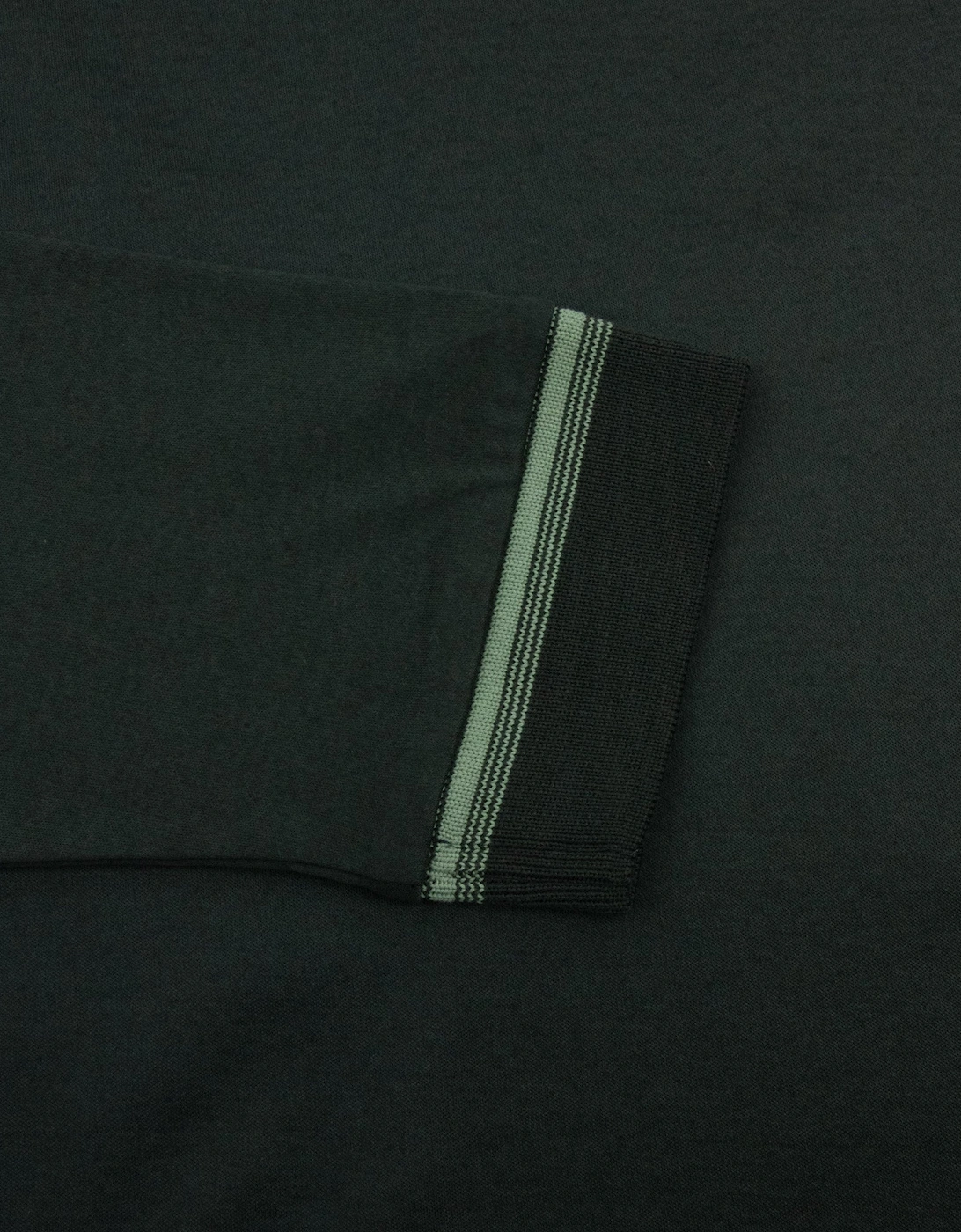 Hugo Boss H-PLEINS Long Sleeve Slim Fit Polo Green 348