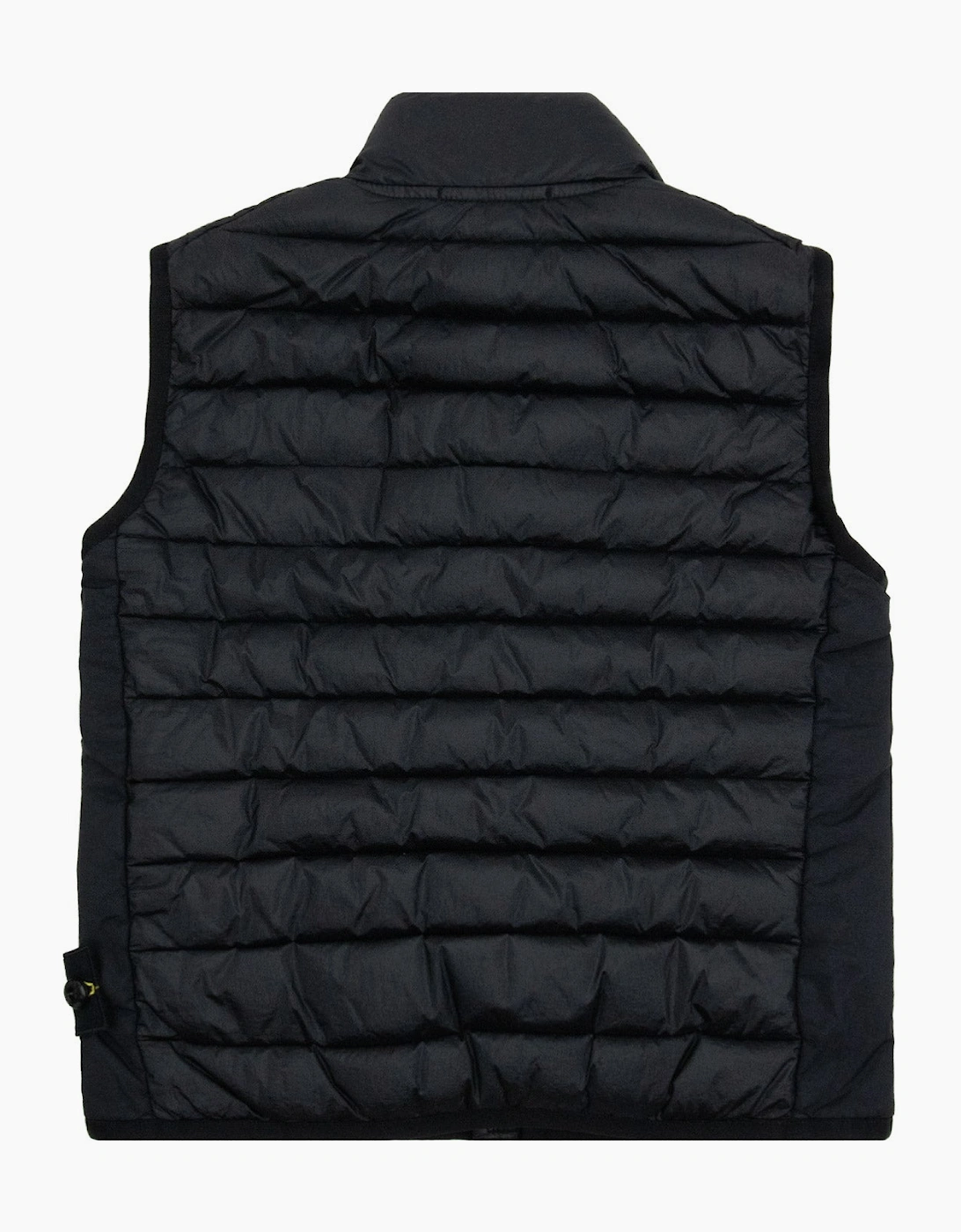 Stone Island Junior G100002 Loom Woven Down Gilet BLACK V0029