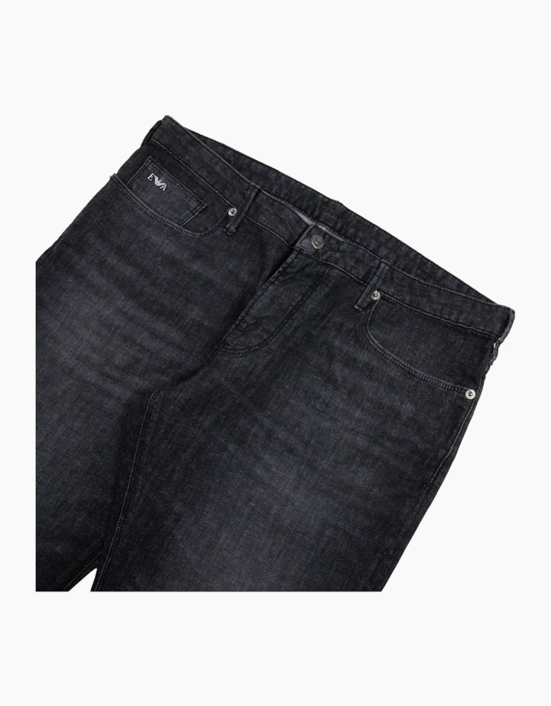 Emporio Armani J06 Slim Fit Low Waist Tight Leg Jeans Medium Grey