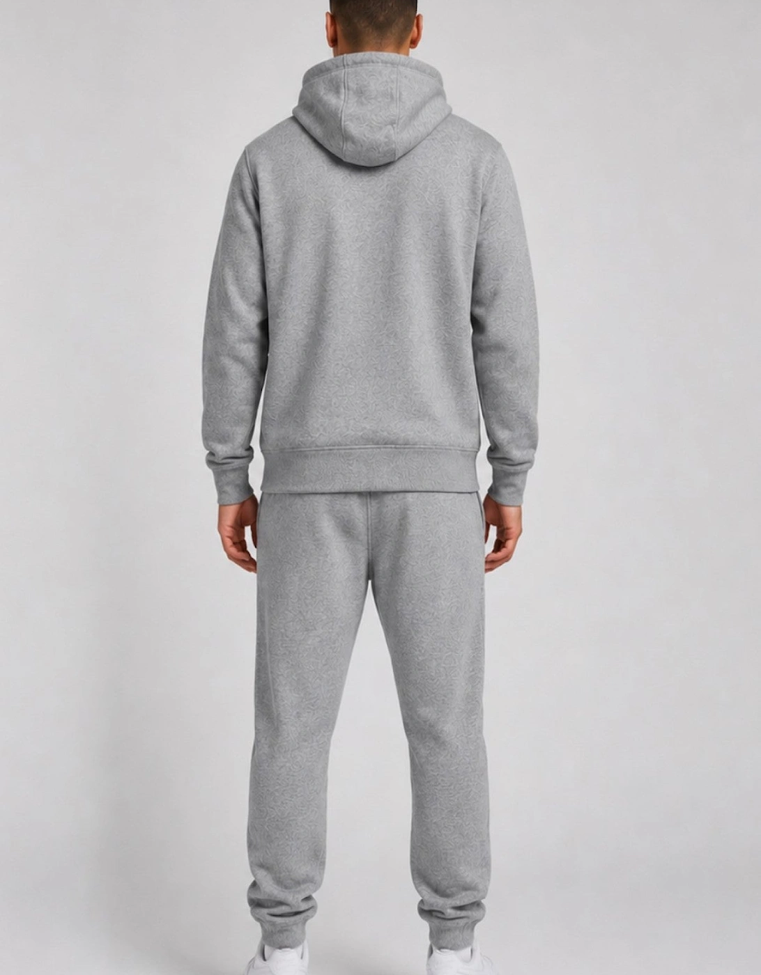 Nike Air Mens Club Fleece Tracksuit Full Set in Grey