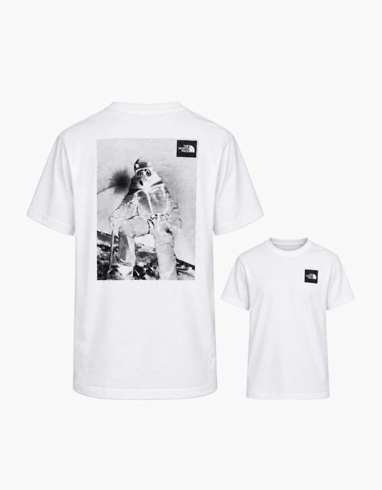 The North Face Mens Expedition Photo Relaxed T Shirt in White