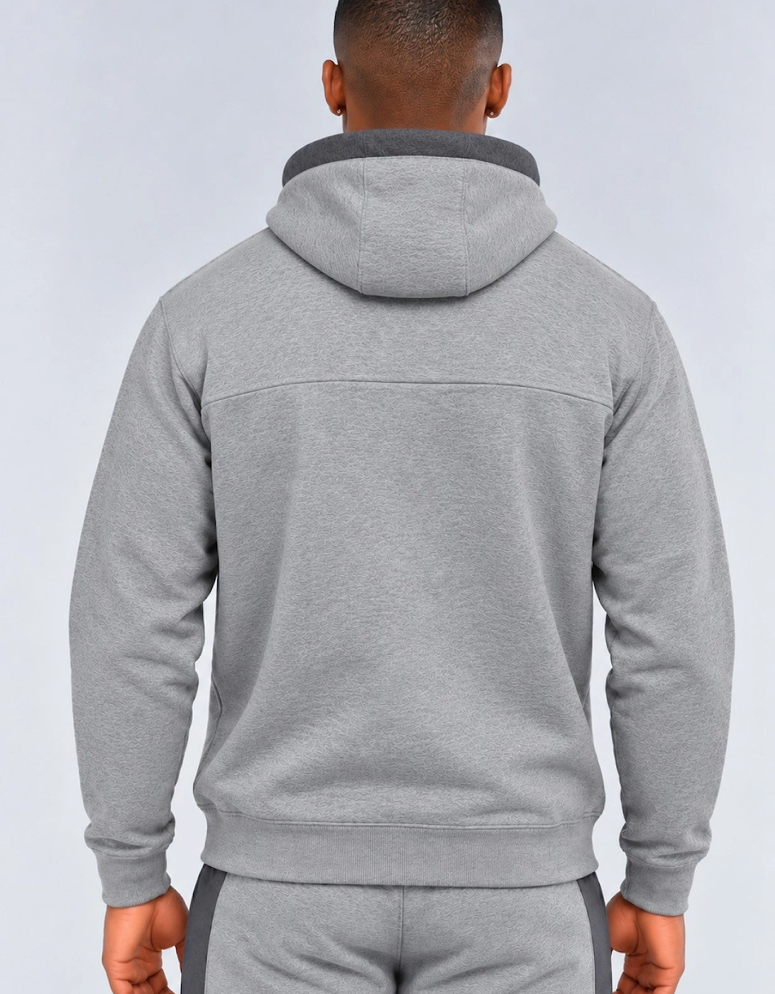 Nike Air Mens NSW Fleece Tracksuit Full Set in Grey