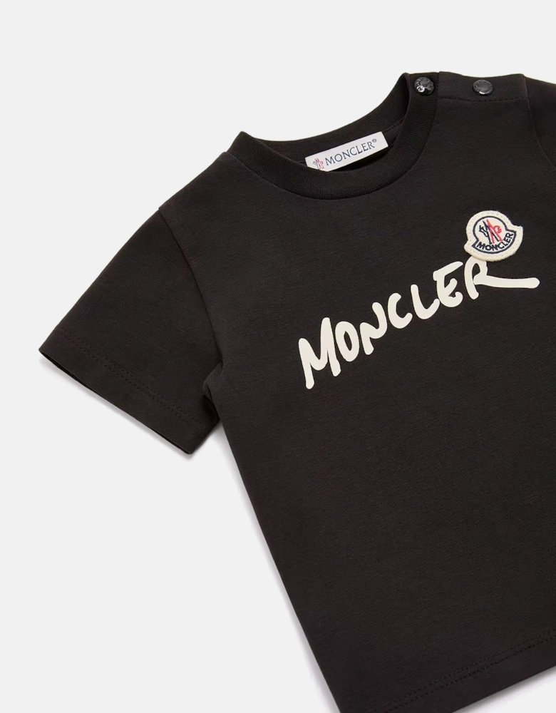 Baby Branded T-Shirt Black