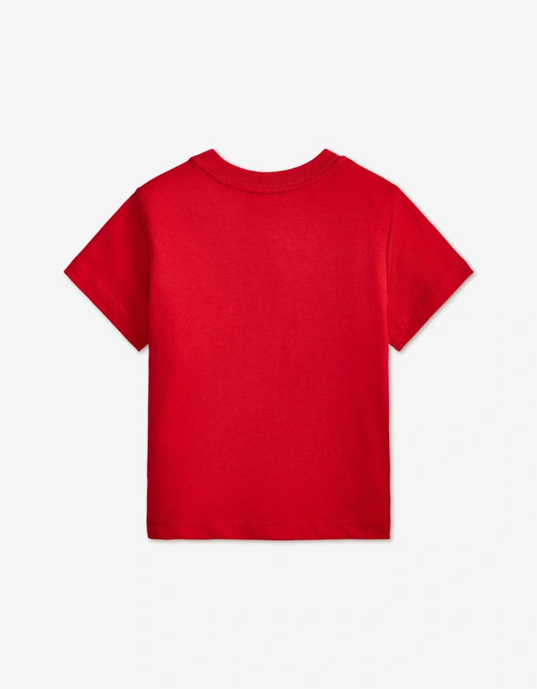 Ralph Lauren Baby Boys Polo Bear T-Shirt in Red