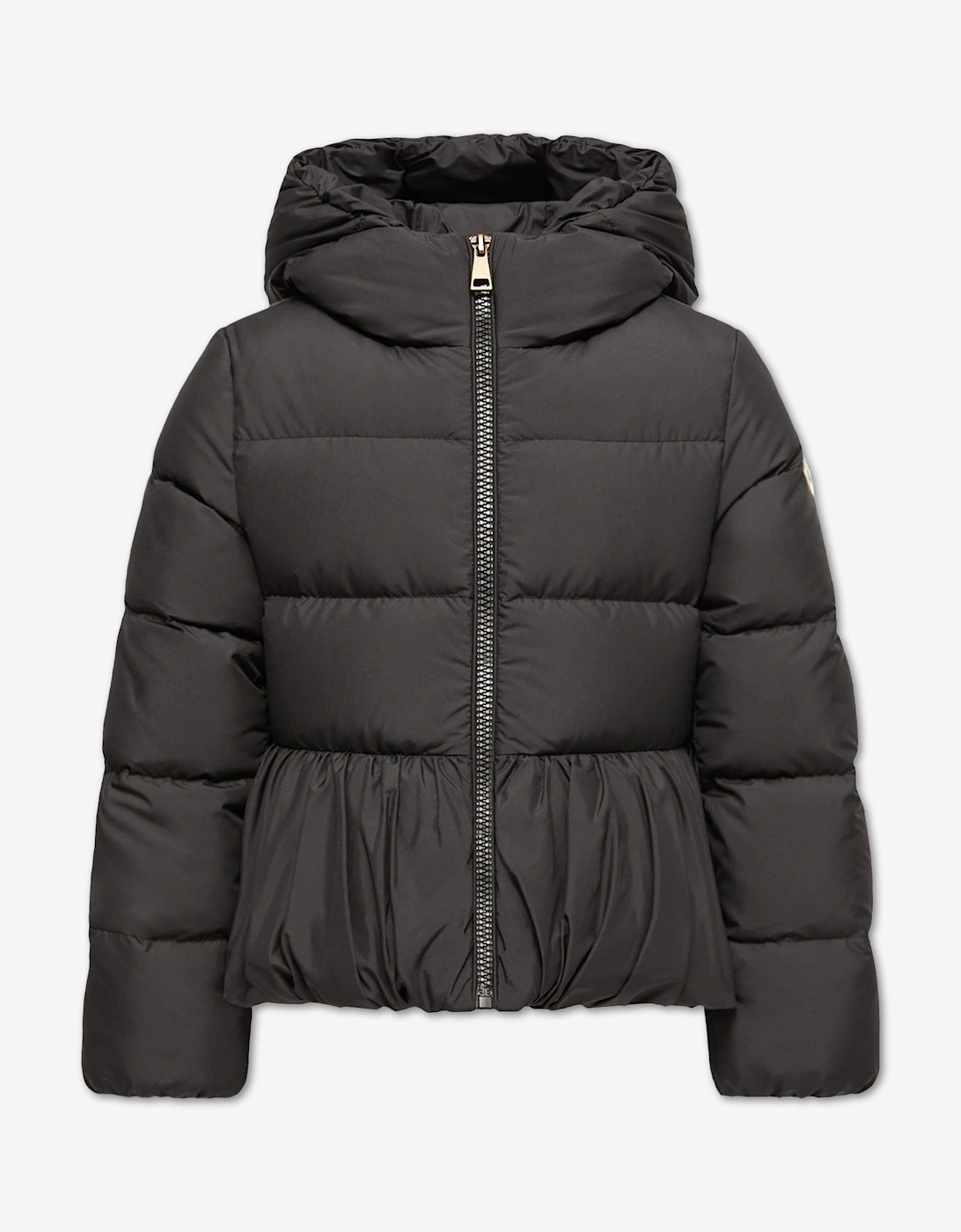 Moncler Enfant Elizaveta Down Jacket for Girls in Black, Size 4 Years
