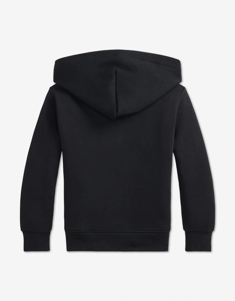 Ralph Lauren Boys Polo Bear Hoodie in Black