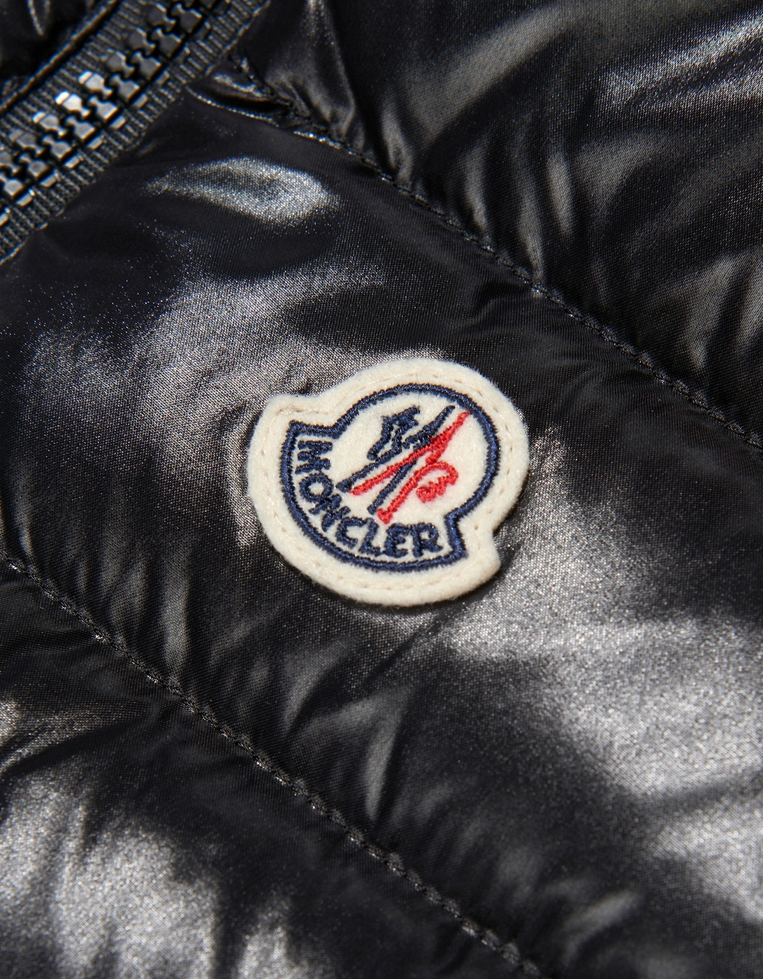 Moncler Enfant Girls Down Padded Ghany Gilet in Black