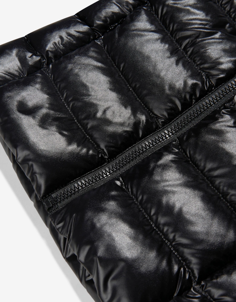Moncler Enfant Girls Down Padded Ghany Gilet in Black