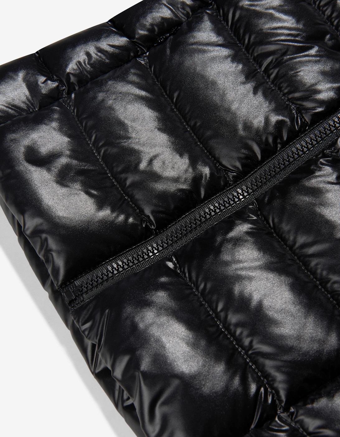 Moncler Enfant Girls Down Padded Ghany Gilet in Black