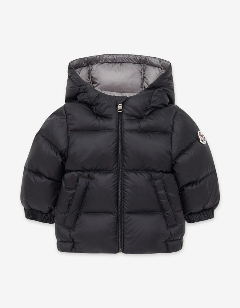 Moncler Enfant Baby Boys Down Padded New Macaire Jacket in Black