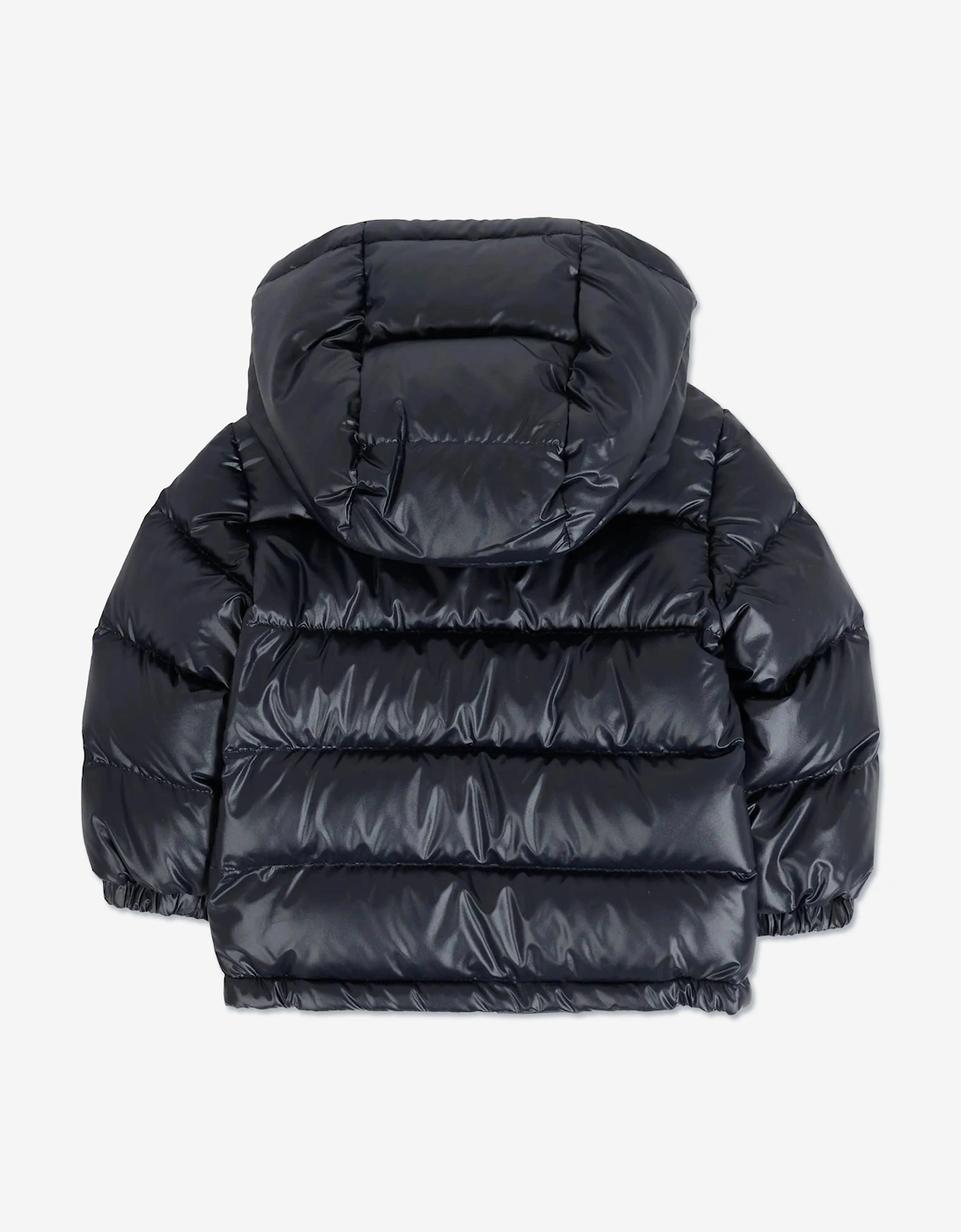 Moncler Enfant Baby Boys Down Padded Mesles Jacket in Navy