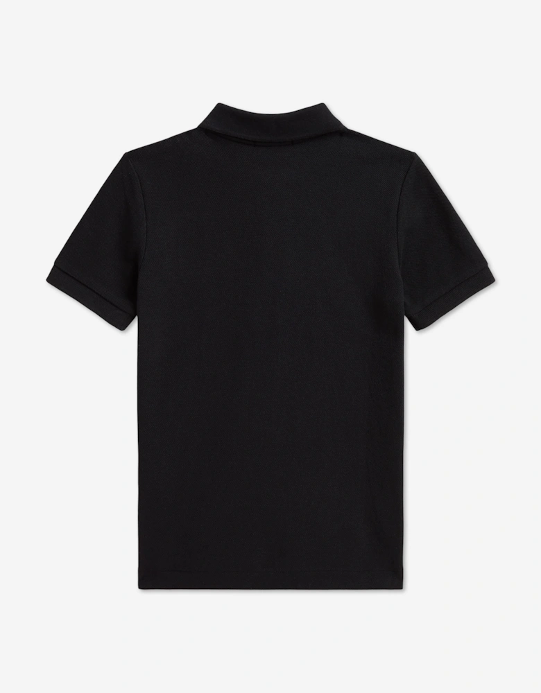 Ralph Lauren Boys Cotton Polo Shirt in Black