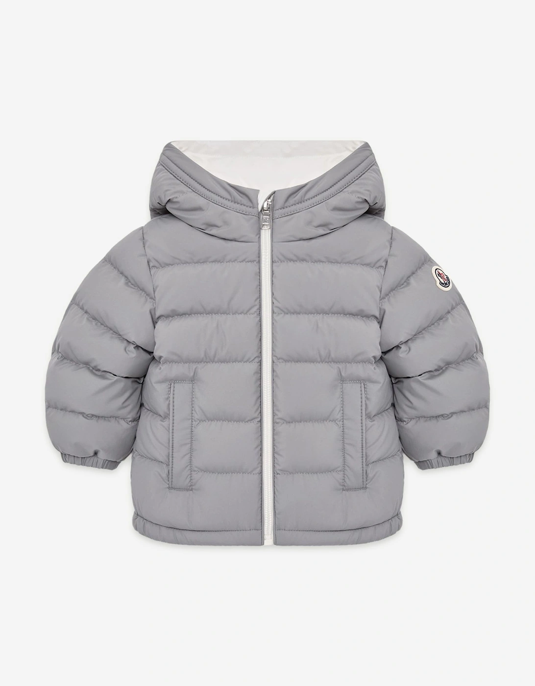 Moncler Enfant Baby Boys Down Padded Brannock Jacket in Grey