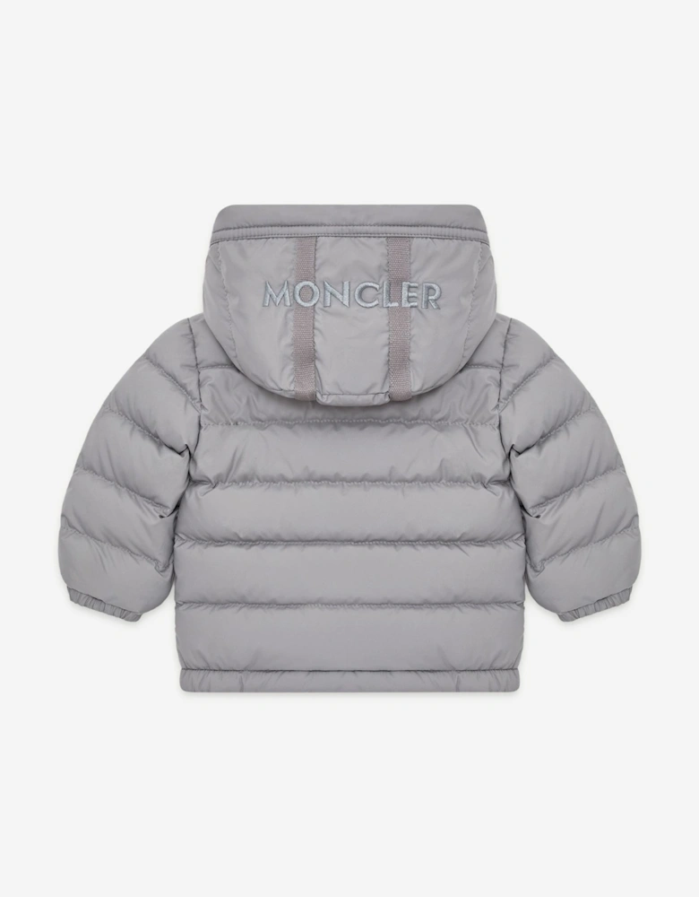 Moncler Enfant Baby Boys Down Padded Brannock Jacket in Grey