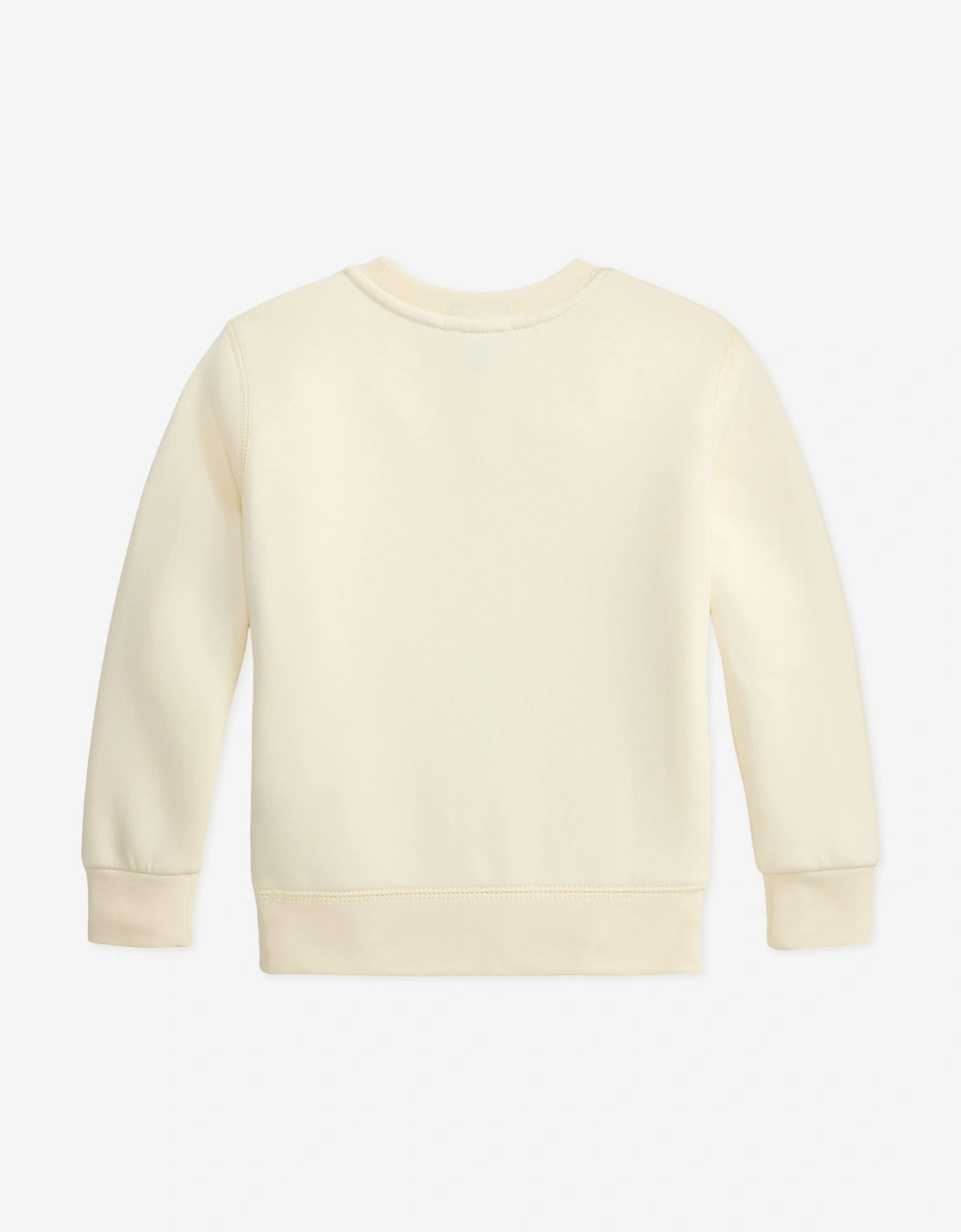 Ralph Lauren Boys Polo Bear Sweatshirt in Ivory