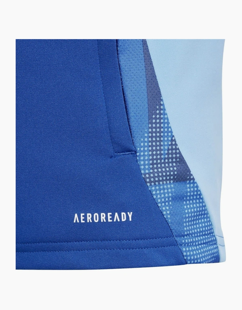 Tiro24 Kids Funnel Neck Raglan Sleeve Athletic Top