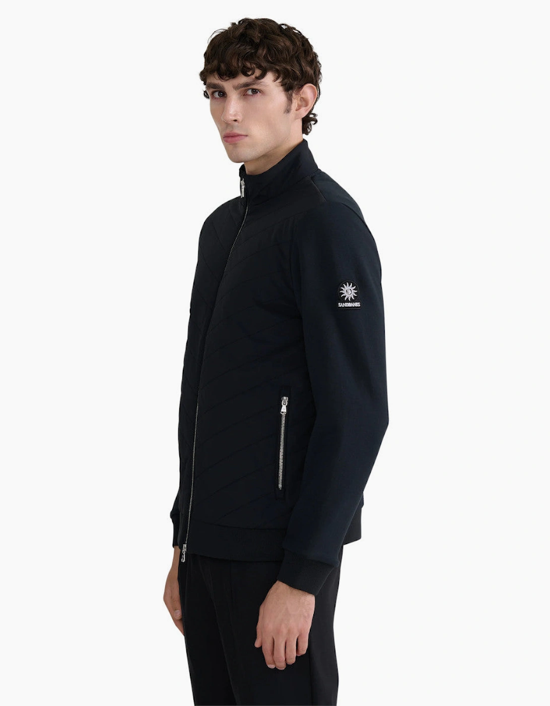 Sandbanks Interlock Chevron hybrid Black